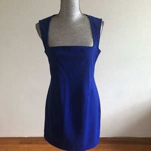 Commense Royal Blue Mini Dress